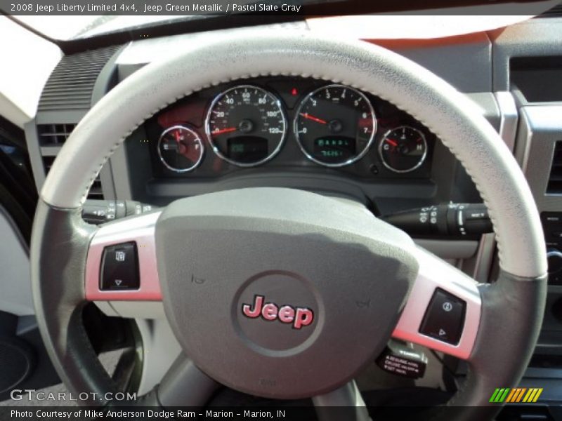 Jeep Green Metallic / Pastel Slate Gray 2008 Jeep Liberty Limited 4x4