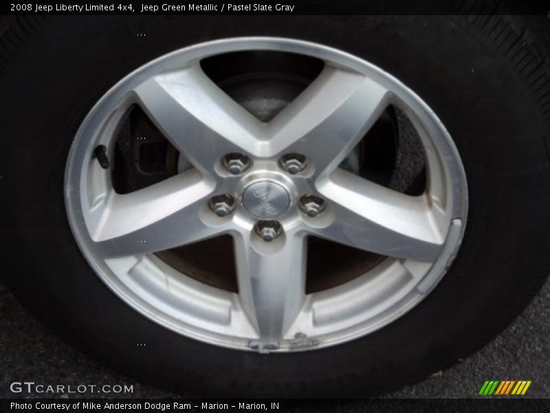 Jeep Green Metallic / Pastel Slate Gray 2008 Jeep Liberty Limited 4x4