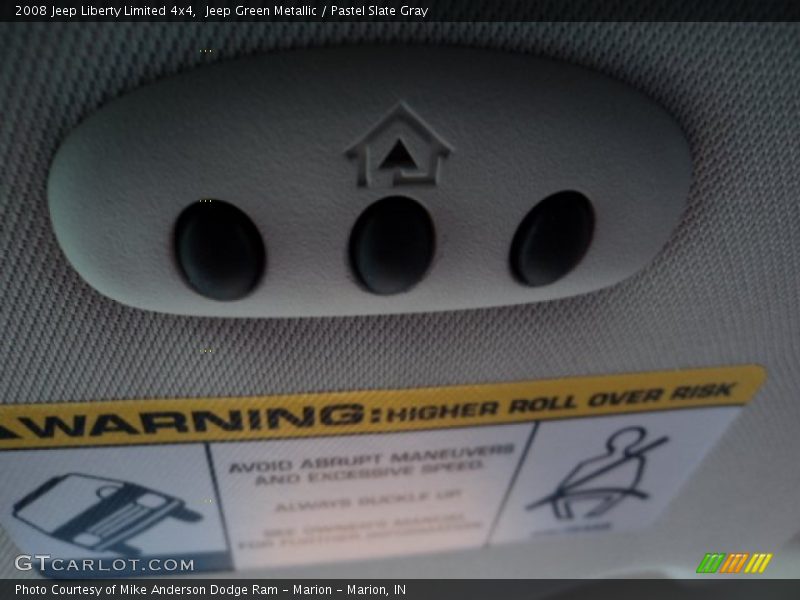 Jeep Green Metallic / Pastel Slate Gray 2008 Jeep Liberty Limited 4x4