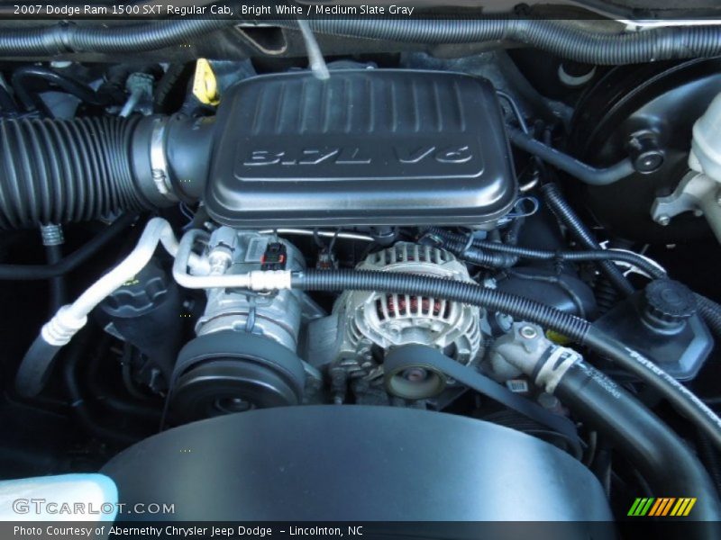  2007 Ram 1500 SXT Regular Cab Engine - 3.7 Liter SOHC 12-Valve V6