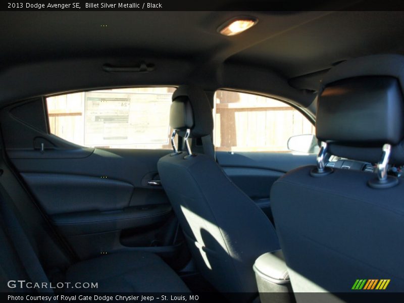 Billet Silver Metallic / Black 2013 Dodge Avenger SE