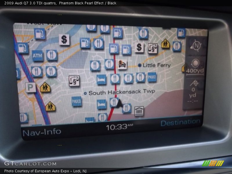 Navigation of 2009 Q7 3.0 TDI quattro