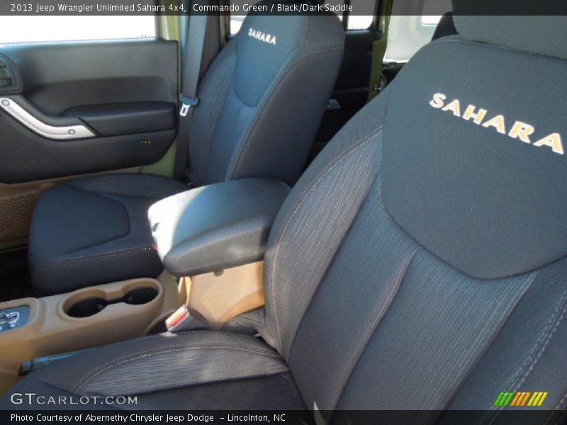 Commando Green / Black/Dark Saddle 2013 Jeep Wrangler Unlimited Sahara 4x4