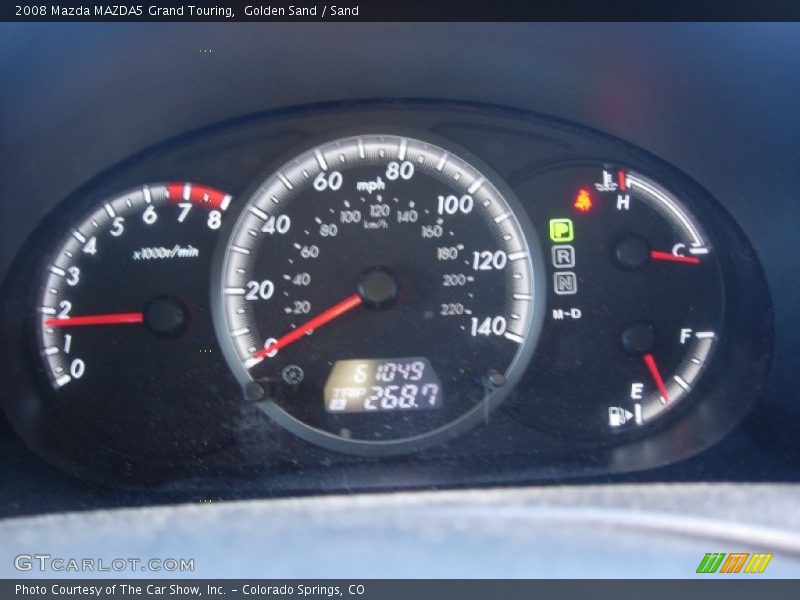 Golden Sand / Sand 2008 Mazda MAZDA5 Grand Touring