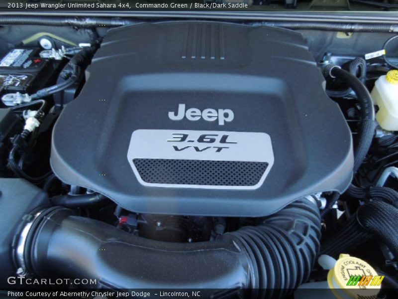 Commando Green / Black/Dark Saddle 2013 Jeep Wrangler Unlimited Sahara 4x4