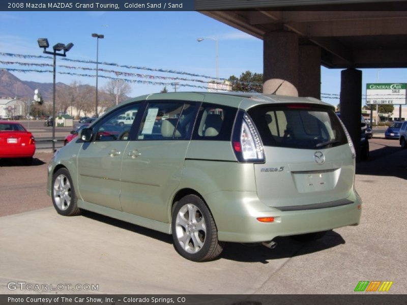 Golden Sand / Sand 2008 Mazda MAZDA5 Grand Touring