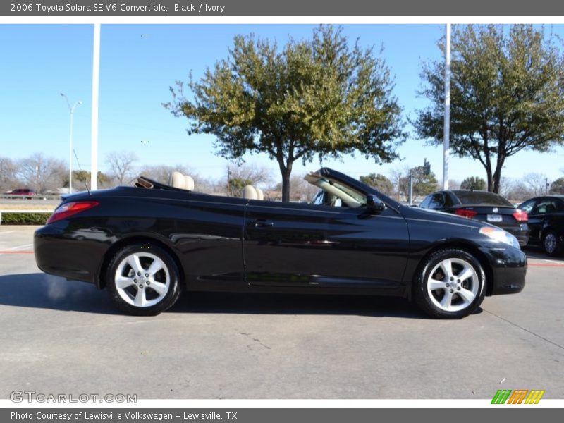 Black / Ivory 2006 Toyota Solara SE V6 Convertible