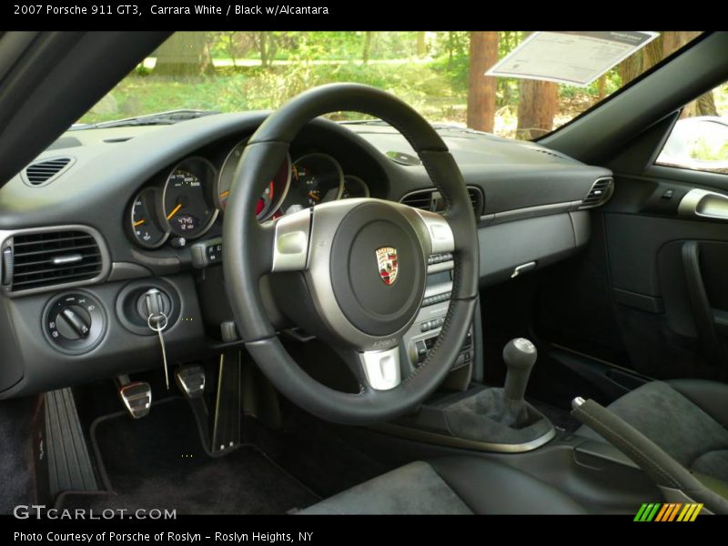Carrara White / Black w/Alcantara 2007 Porsche 911 GT3