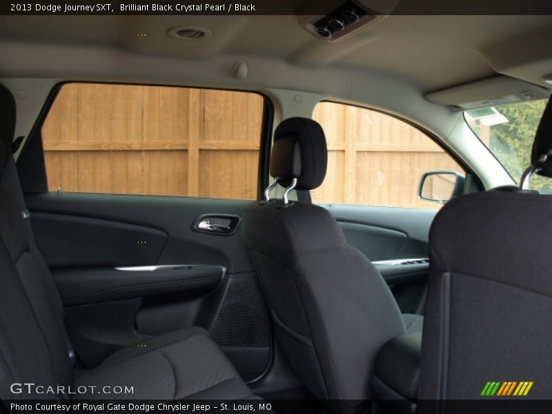 Brilliant Black Crystal Pearl / Black 2013 Dodge Journey SXT