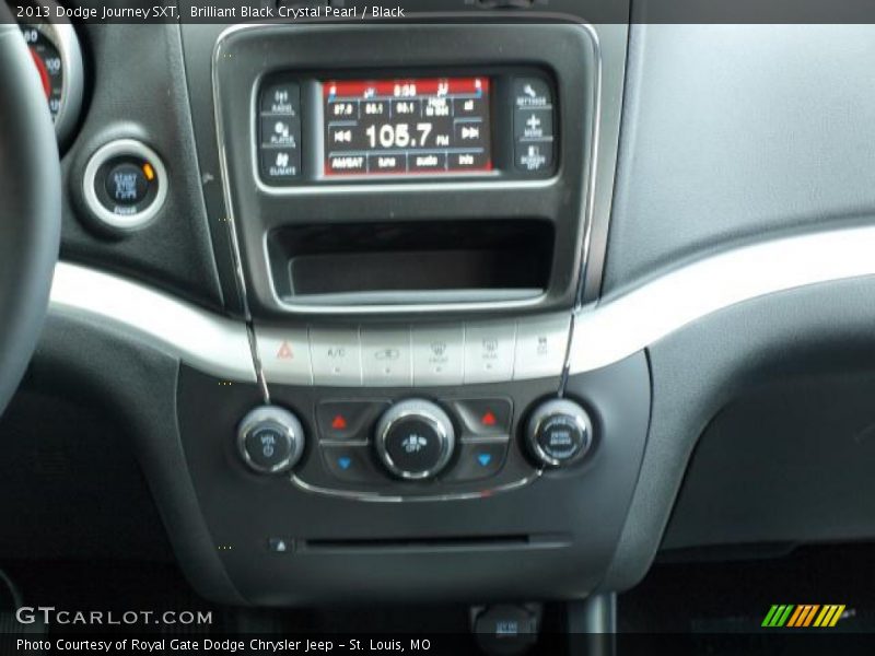Brilliant Black Crystal Pearl / Black 2013 Dodge Journey SXT