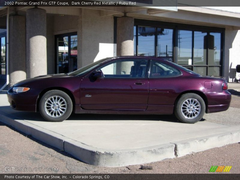  2002 Grand Prix GTP Coupe Dark Cherry Red Metallic