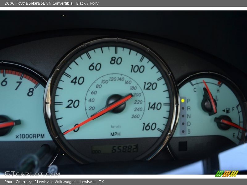 Black / Ivory 2006 Toyota Solara SE V6 Convertible