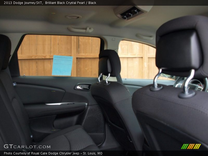 Brilliant Black Crystal Pearl / Black 2013 Dodge Journey SXT