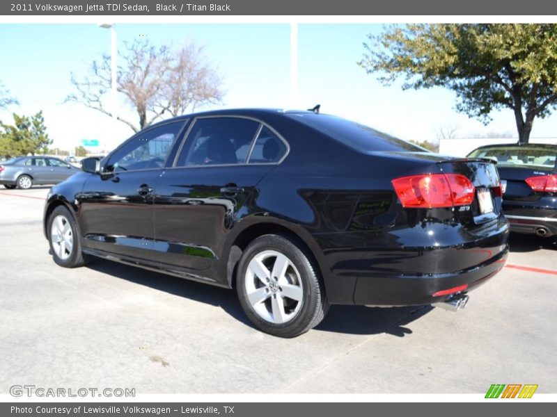 Black / Titan Black 2011 Volkswagen Jetta TDI Sedan