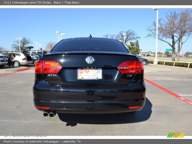 Black / Titan Black 2011 Volkswagen Jetta TDI Sedan