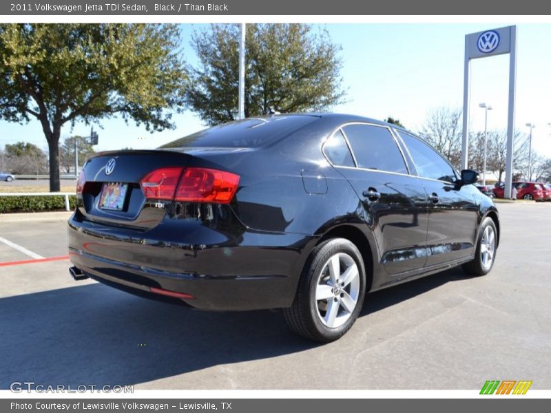 Black / Titan Black 2011 Volkswagen Jetta TDI Sedan