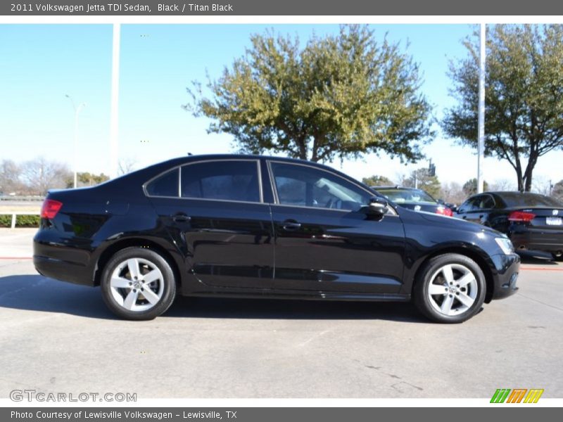 Black / Titan Black 2011 Volkswagen Jetta TDI Sedan