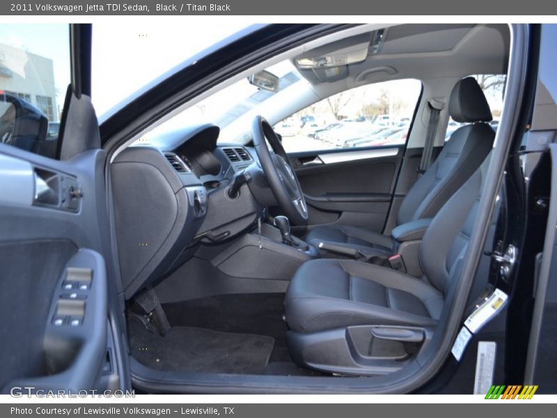 Black / Titan Black 2011 Volkswagen Jetta TDI Sedan