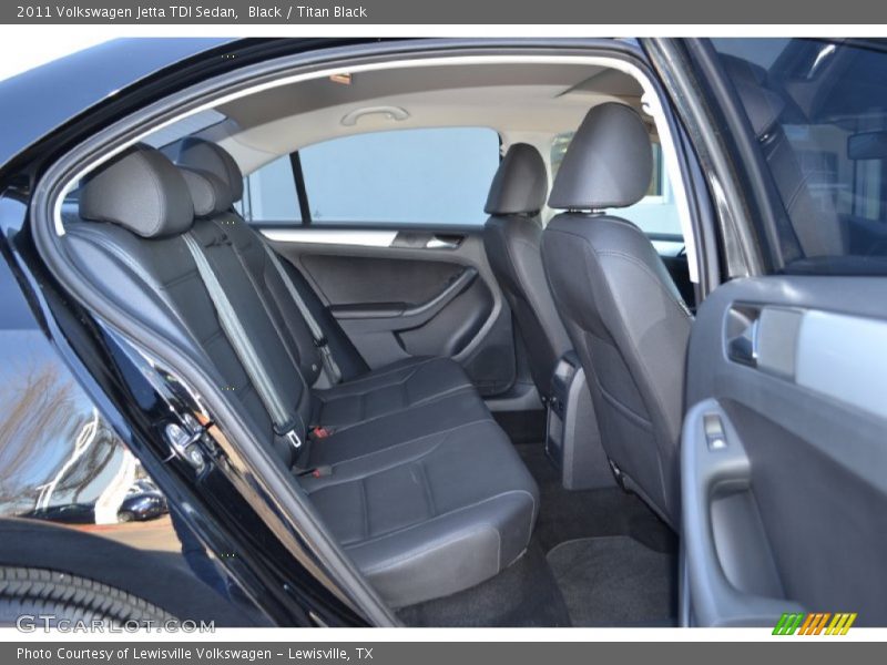 Black / Titan Black 2011 Volkswagen Jetta TDI Sedan
