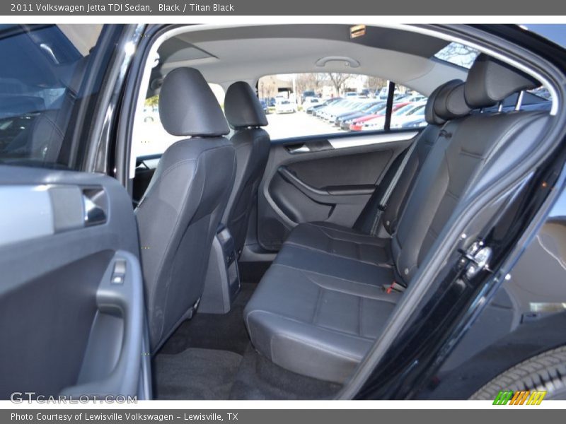 Black / Titan Black 2011 Volkswagen Jetta TDI Sedan
