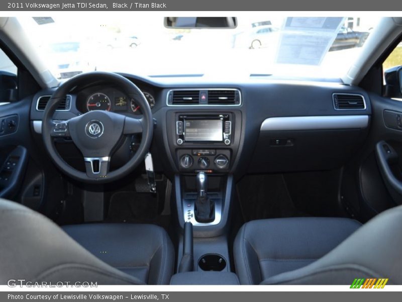 Black / Titan Black 2011 Volkswagen Jetta TDI Sedan