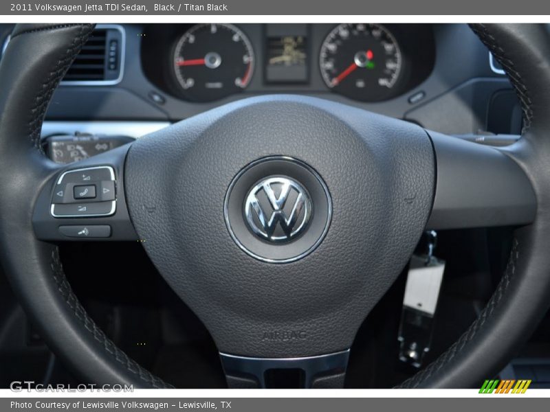 Black / Titan Black 2011 Volkswagen Jetta TDI Sedan