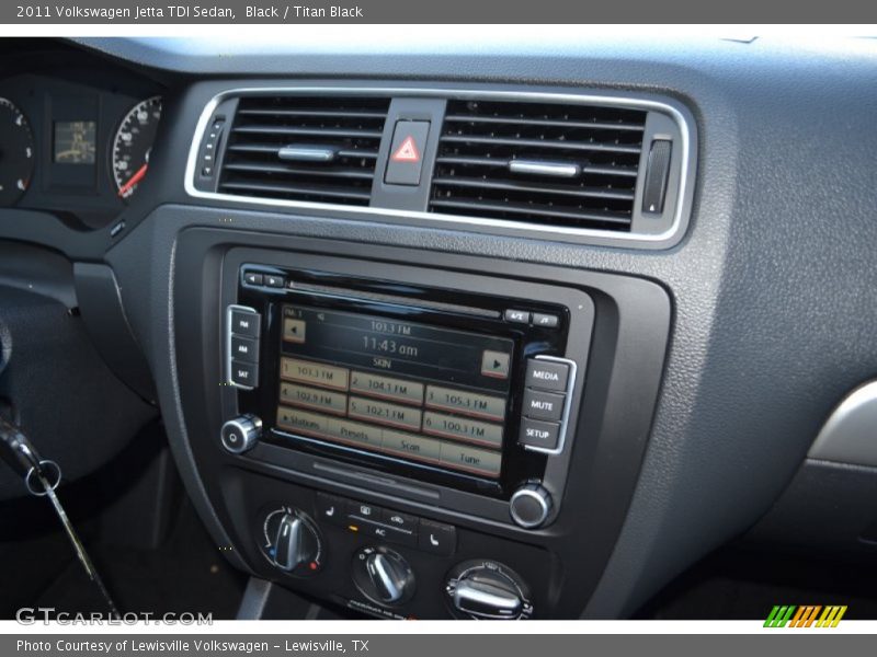 Black / Titan Black 2011 Volkswagen Jetta TDI Sedan
