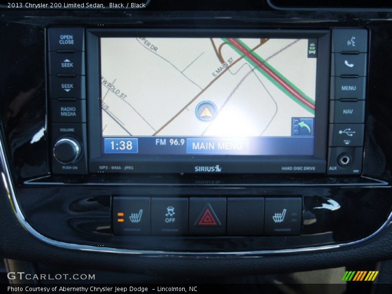 Black / Black 2013 Chrysler 200 Limited Sedan