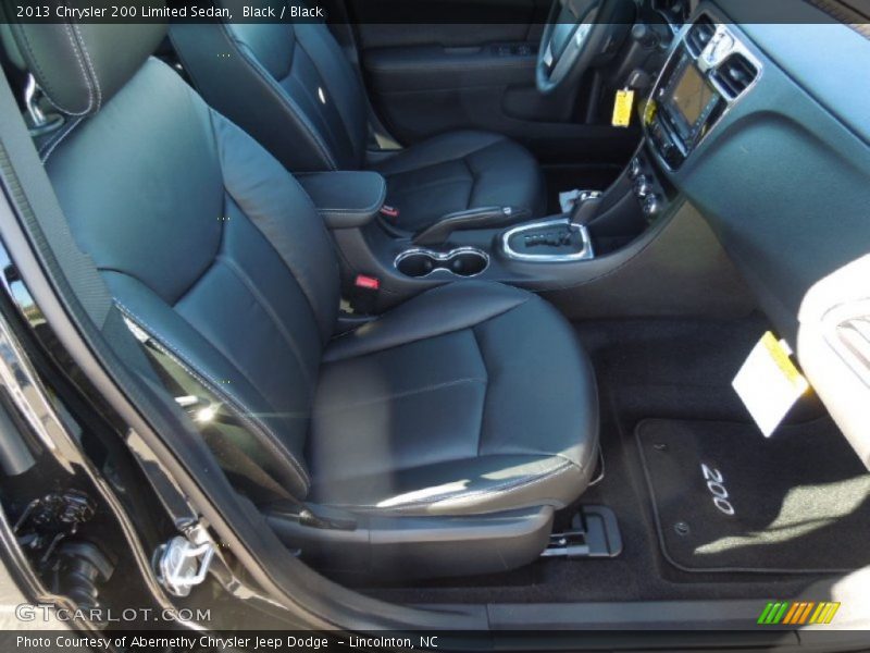 Black / Black 2013 Chrysler 200 Limited Sedan