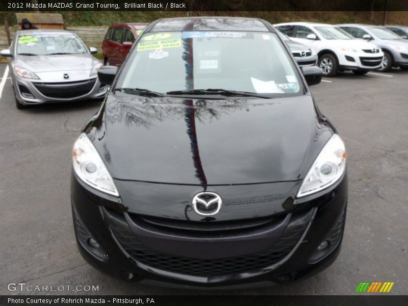 Brilliant Black / Black 2012 Mazda MAZDA5 Grand Touring