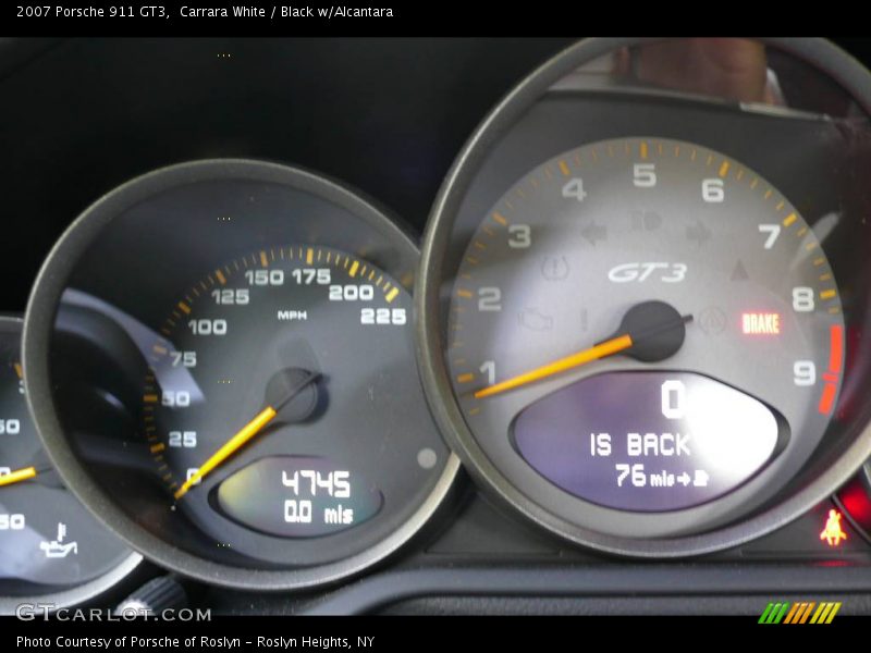 Carrara White / Black w/Alcantara 2007 Porsche 911 GT3