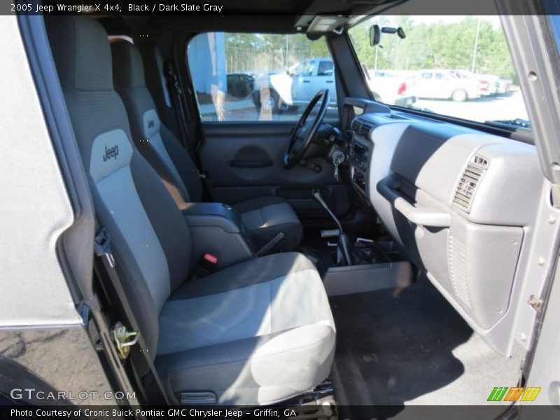 Black / Dark Slate Gray 2005 Jeep Wrangler X 4x4