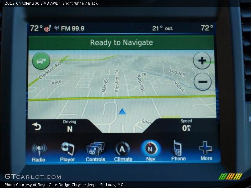 Navigation of 2013 300 S V8 AWD