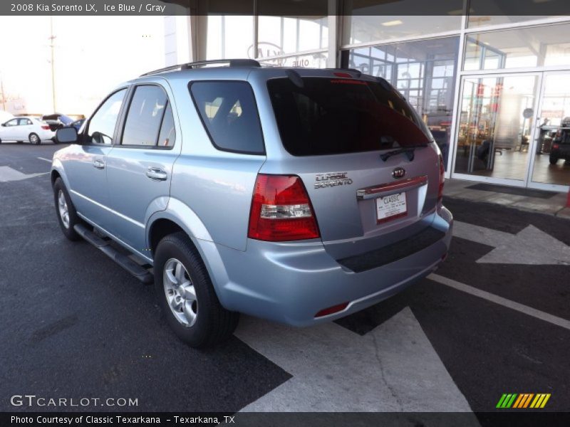 Ice Blue / Gray 2008 Kia Sorento LX