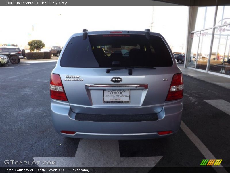 Ice Blue / Gray 2008 Kia Sorento LX