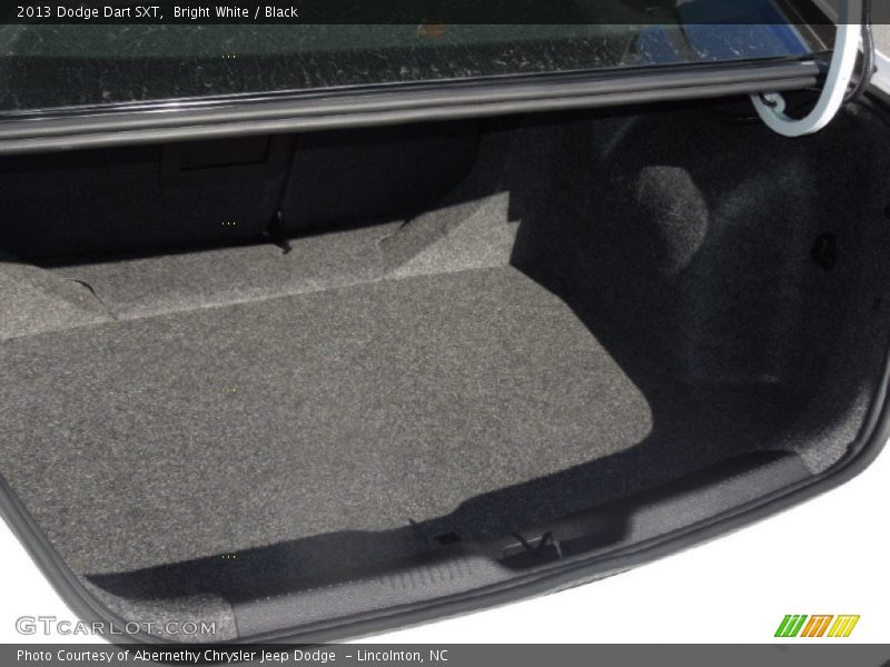 Bright White / Black 2013 Dodge Dart SXT