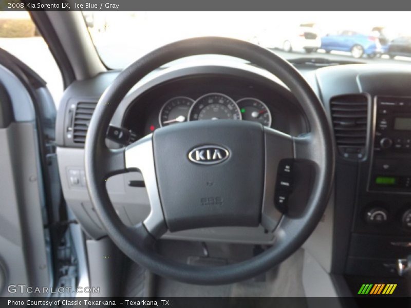 Ice Blue / Gray 2008 Kia Sorento LX