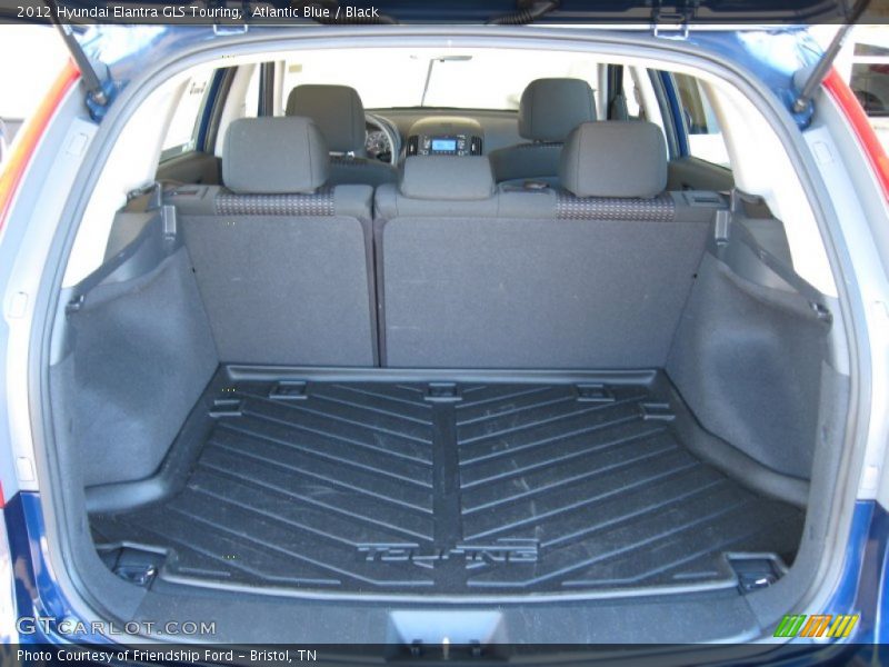 Atlantic Blue / Black 2012 Hyundai Elantra GLS Touring
