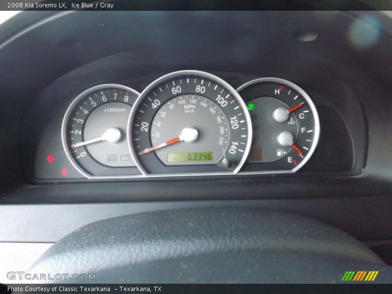 Ice Blue / Gray 2008 Kia Sorento LX