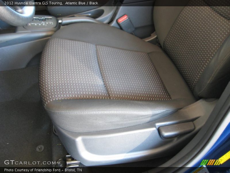 Atlantic Blue / Black 2012 Hyundai Elantra GLS Touring