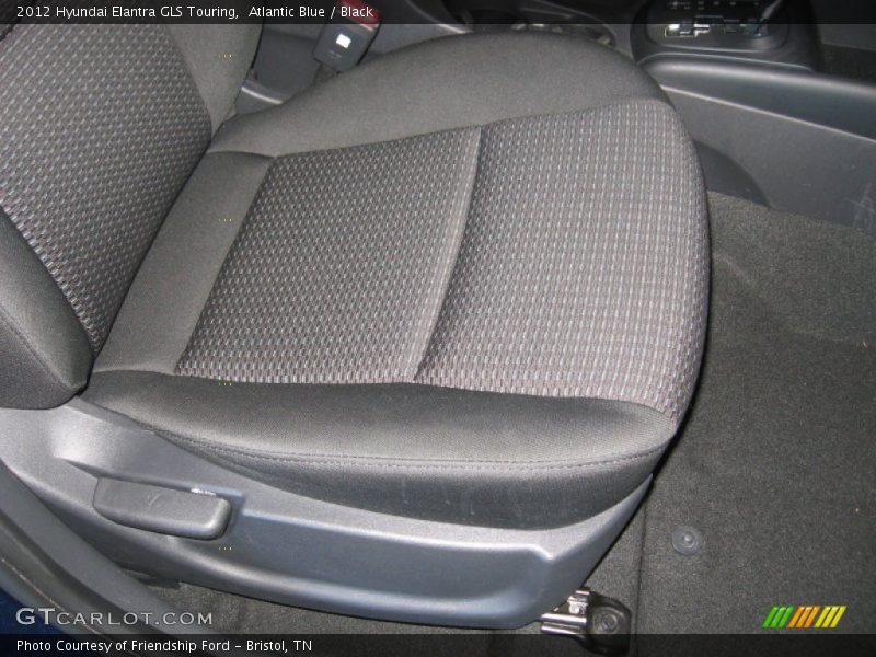 Atlantic Blue / Black 2012 Hyundai Elantra GLS Touring