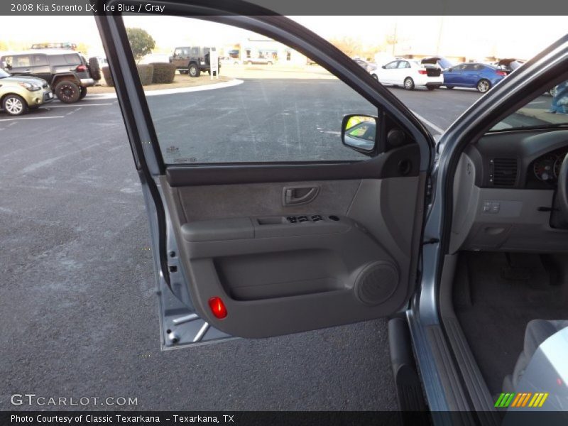 Ice Blue / Gray 2008 Kia Sorento LX