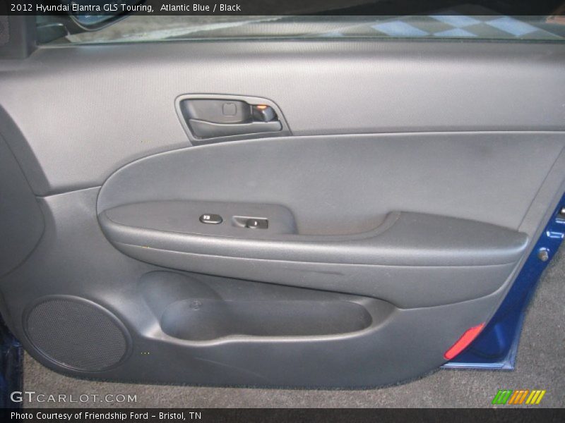 Atlantic Blue / Black 2012 Hyundai Elantra GLS Touring