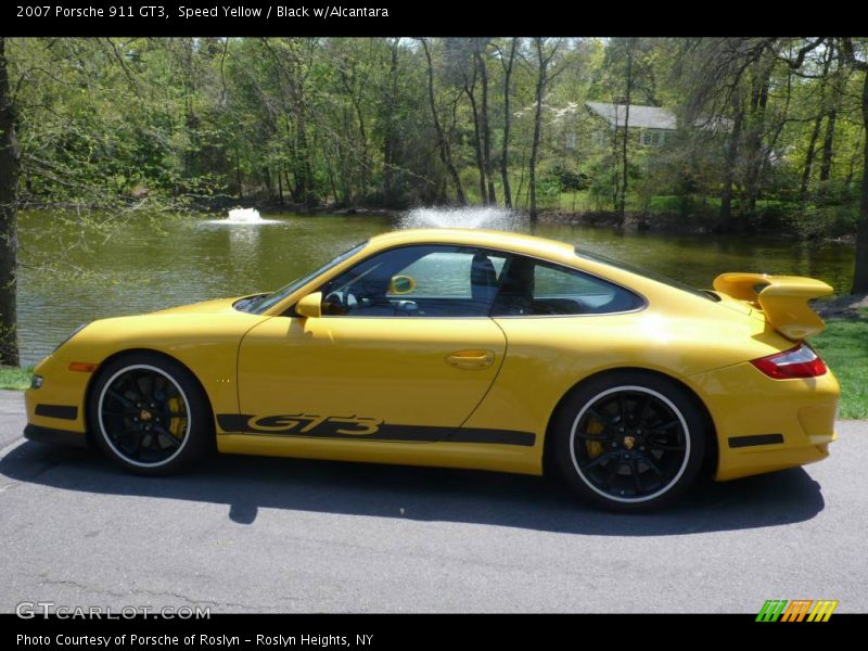 Speed Yellow / Black w/Alcantara 2007 Porsche 911 GT3