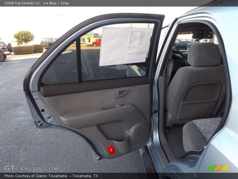 Ice Blue / Gray 2008 Kia Sorento LX