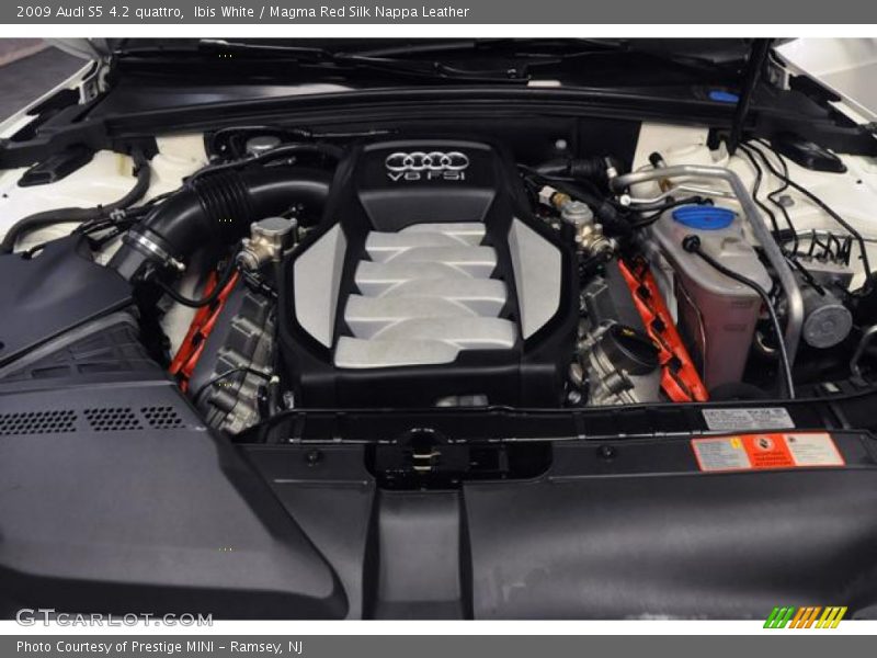  2009 S5 4.2 quattro Engine - 4.2 Liter FSI DOHC 32-Valve VVT V8