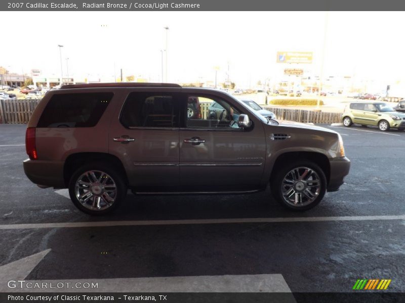 Radiant Bronze / Cocoa/Light Cashmere 2007 Cadillac Escalade