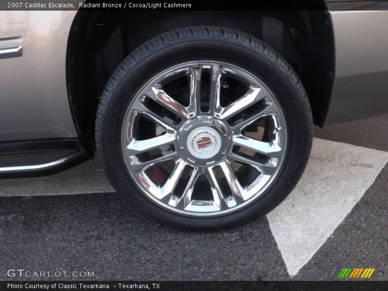Radiant Bronze / Cocoa/Light Cashmere 2007 Cadillac Escalade