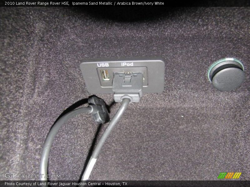 Ipanema Sand Metallic / Arabica Brown/Ivory White 2010 Land Rover Range Rover HSE