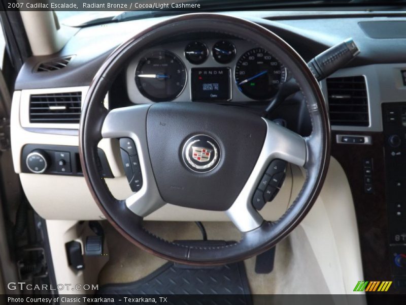 Radiant Bronze / Cocoa/Light Cashmere 2007 Cadillac Escalade